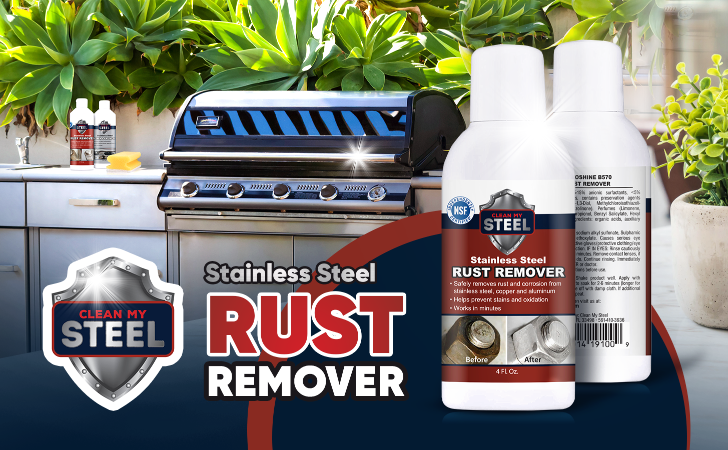 Ss Rust Cleaner Stainless Steel Rust Remover - Say Goodbye to Rust Stains