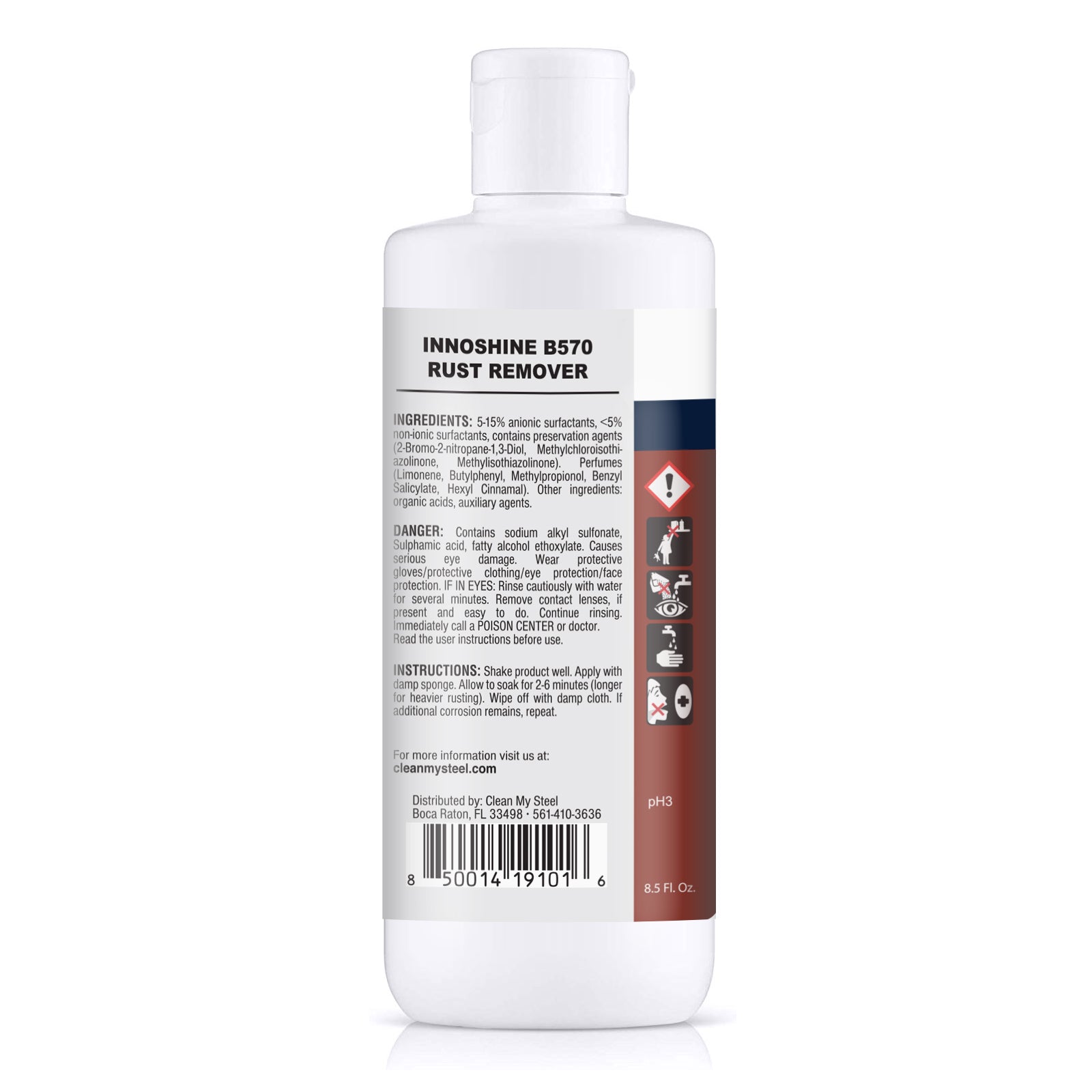 Stainless Steel Rust Remover - Say Goodbye to Rust Stains