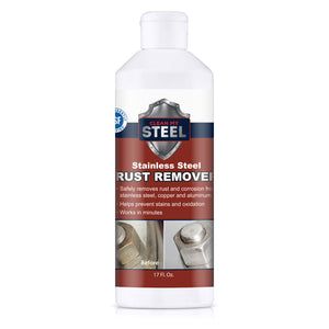 stainless steel rust remover front 8.5 oz